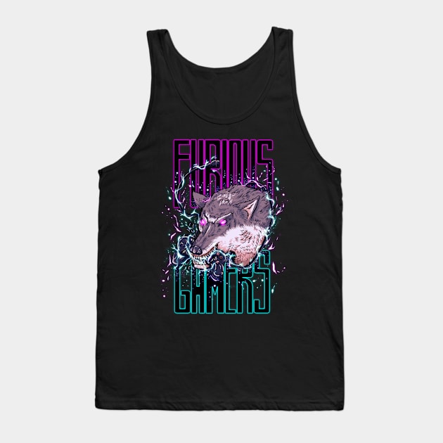 FURIOUS GAMERS 01 Tank Top by e-one ink